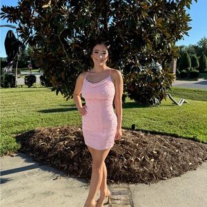 Windsor Pink Pearl Dress